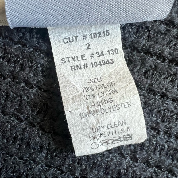 VERONIQUE YOUNG For W Cream Ruffled Off Shoulder Top Size 2 Goth Fairy Coquette - Picture 12 of 16